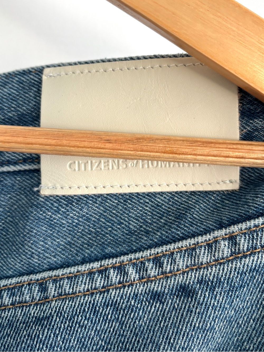 Citizens of Humanity Charlotte High Rise Straight Jeans Magnolia Size 26 - Picture 12 of 16